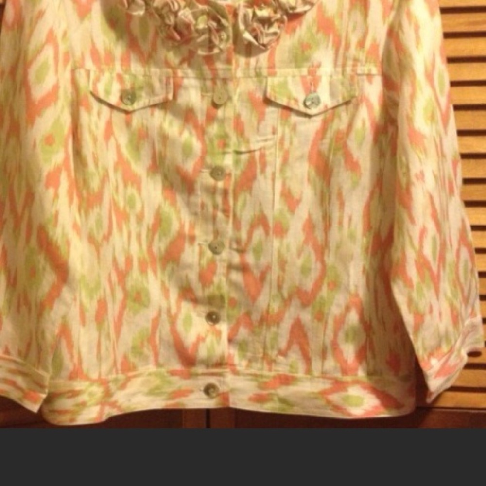 Ruby Rd. Jacket with Embellishments - Picture 5 of 8